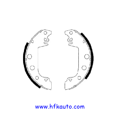 220.02586.00 Tofaş, R12, Ford Taunus Pabuçlu Balata