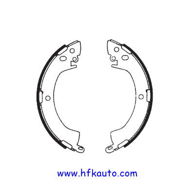 220.02599.00 Mitsubishi L200, L300, Pajero Pabuçlu Balata