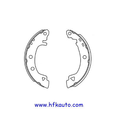 220.02608.00 Fiat Brava, Bravo, Marea, Alfa Romeo, Lancıa Pabuçlu Balata