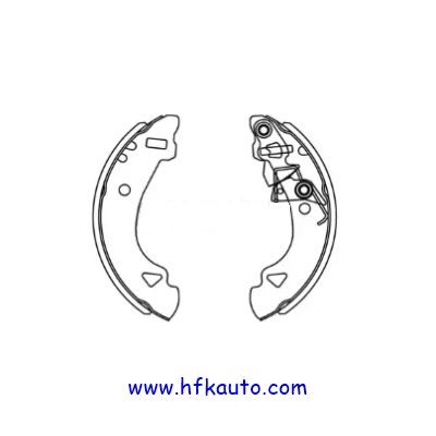 220.02609.00 Fiat Panda, Uno Pabuçlu Balata